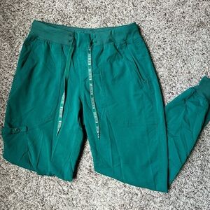 Med Couture Teal Track Pants
